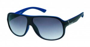 Retro Sonnenbrille Lovr Blau-schwarz