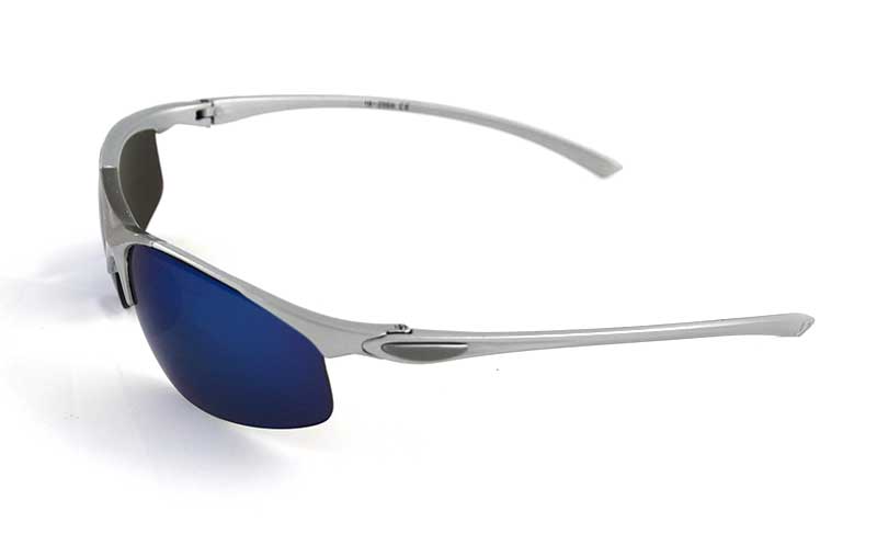 Sport-Sonnenbrille 35 silber-blau